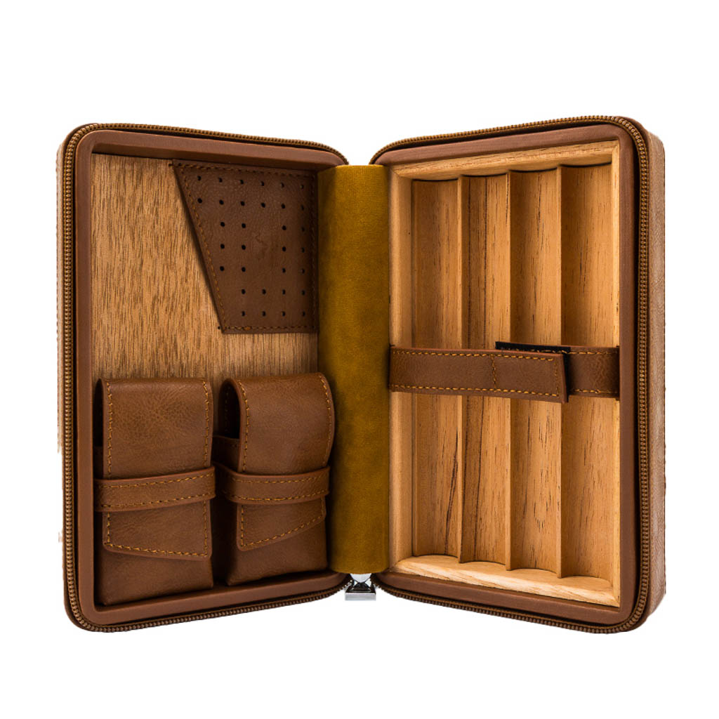 Cohiba Leather Black Cigar
  Set  Cigar Bag + 3 Torch Lighter +
  58 Ring Cutter 5600AT