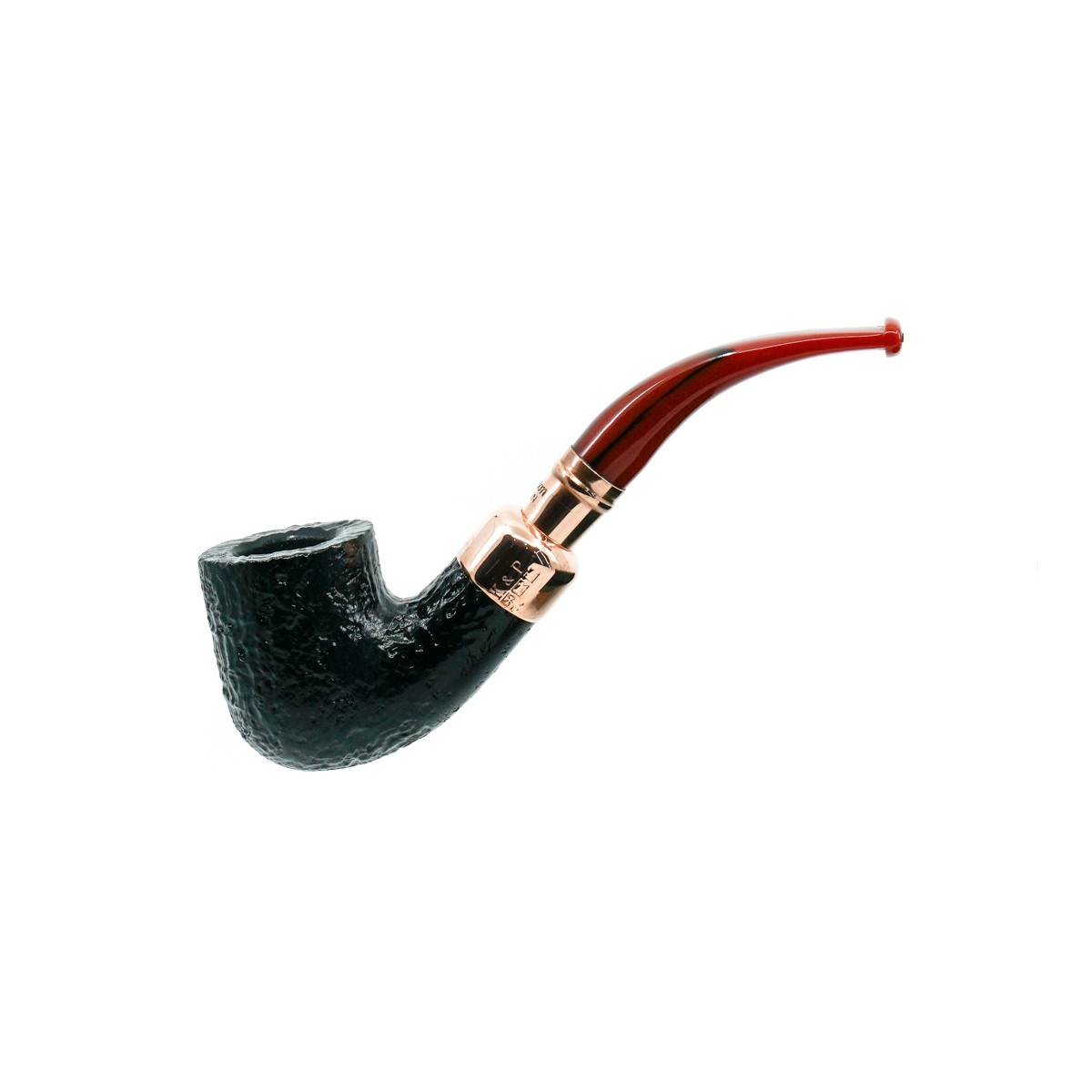 Peterson Christmas 2024 Copper Spigot Sandblasted 1 9mm. Filtreli Akrilik Saplı Pipo 205954