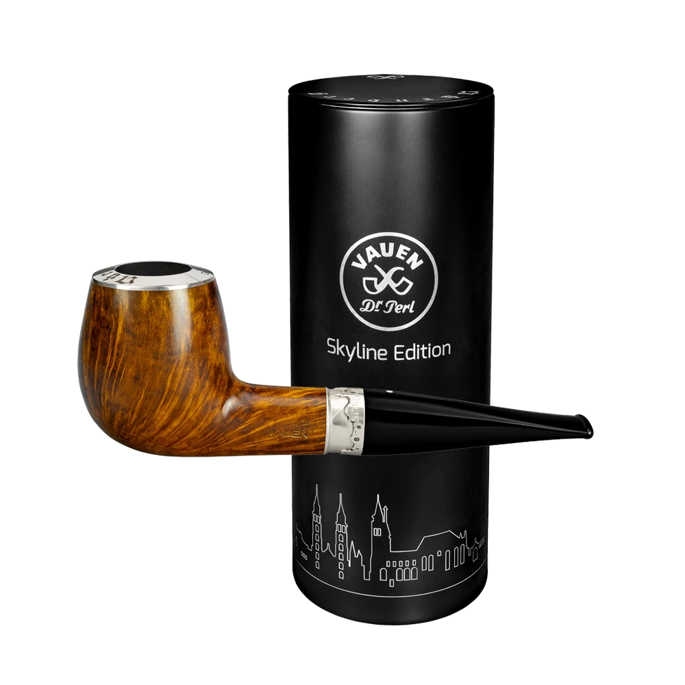 Vauen Skyline Nürnberg 9mm. Filtreli Akrilik Saplı Pipo 215325