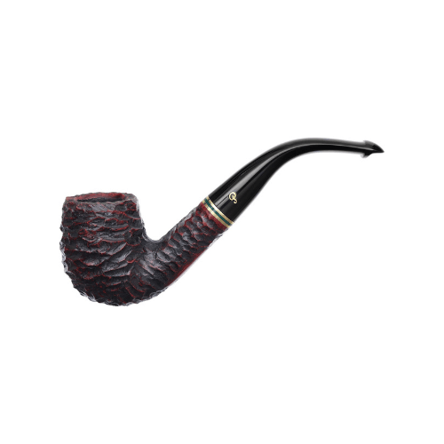 Peterson Emerald Rusticated 69 9mm. Filtreli Vulcanite Saplı Pipo