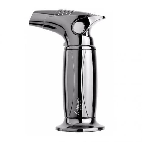 Lubinski 1li Torch Gunmetal Metal Puro Çakmağı 8203AT