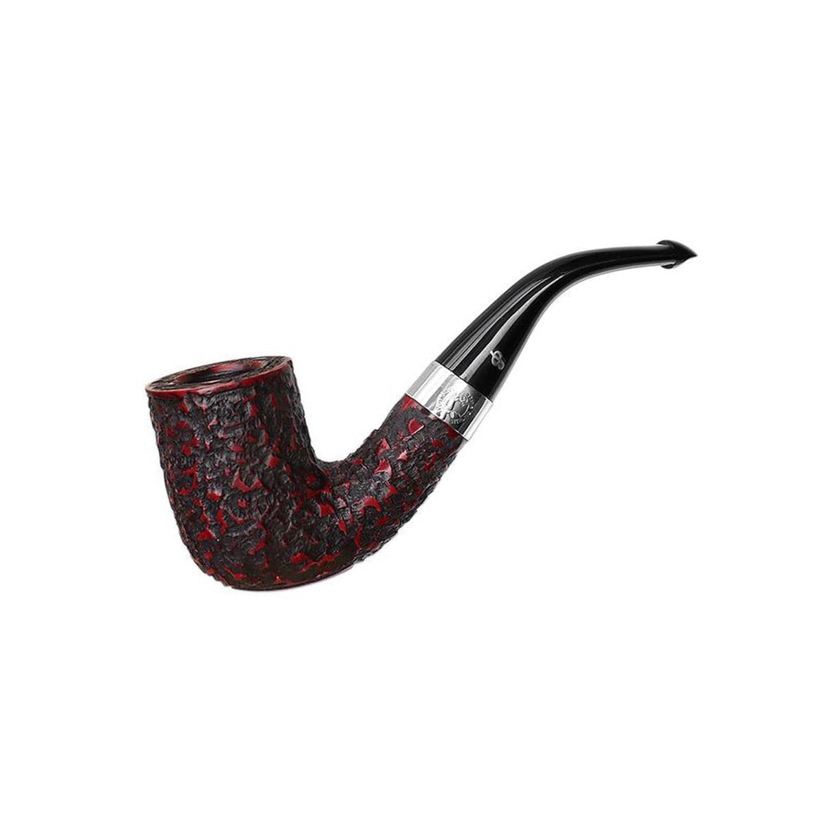 Peterson Sherlock Holmes
  Rusticated Rathbone 9mm. Filtreli Vulcanite Saplı Pipo 205691