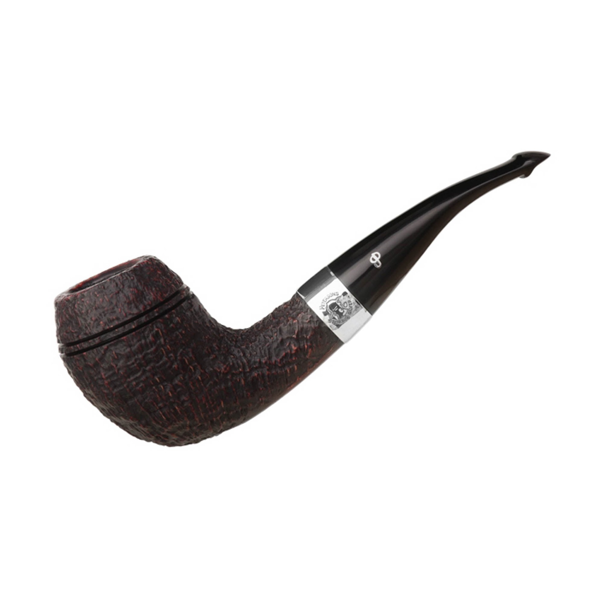 Peterson Sherlock Holmes
  Sandblasted Deerstalker 9mm. Filtreli Vulcanite Saplı Pipo 205725