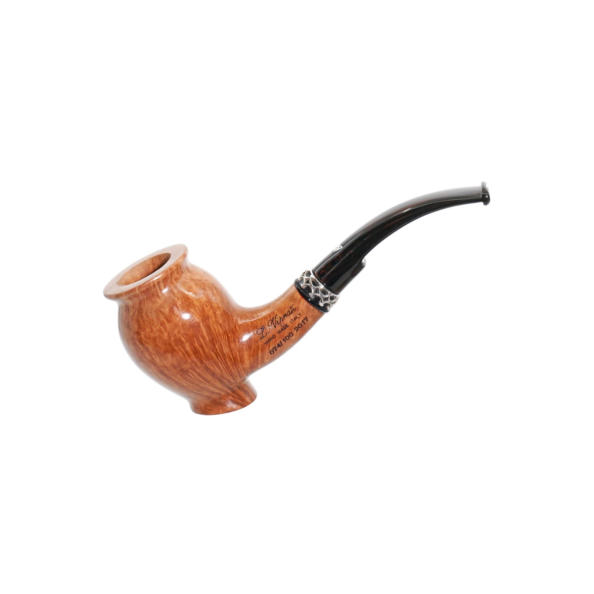 Luigi Viprati 074/100 2017 9mm. Filtreli Akrilik Saplı Pipo 203251