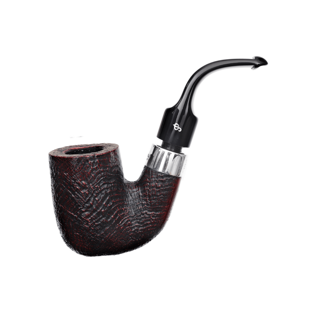 Peterson Pub Pipe Sandblasted  9mm. Filtreli Akrilik Saplı Pipo 206601