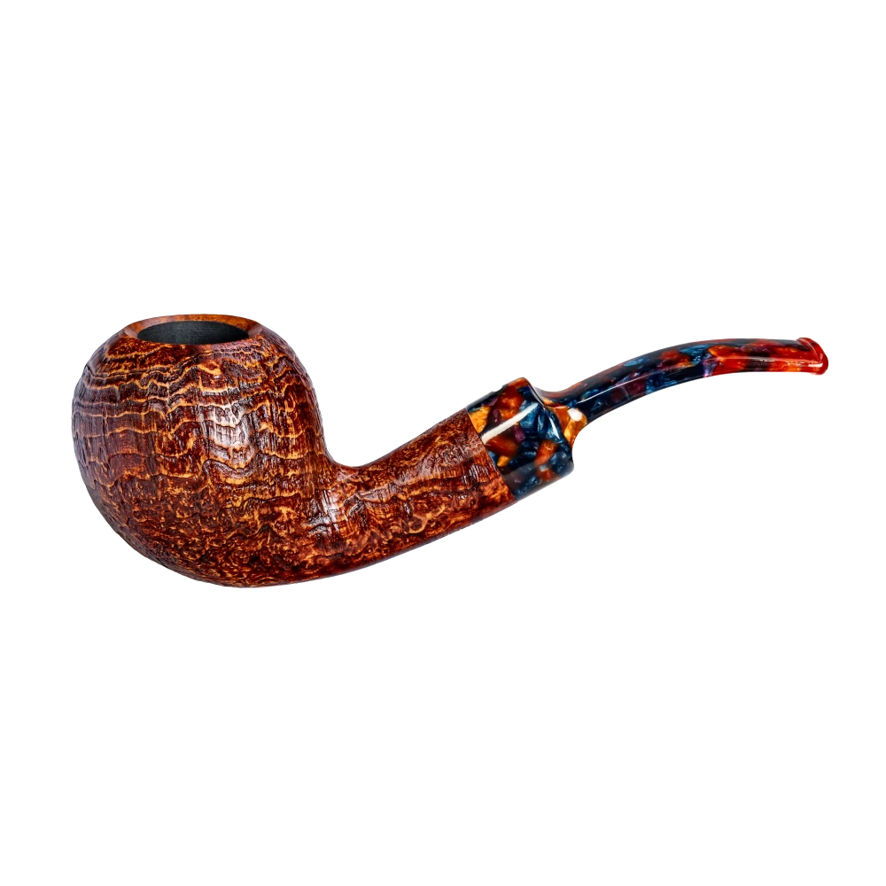 Vauen Harlekin HK513 9mm. Filtreli Akrilik Saplı Pipo