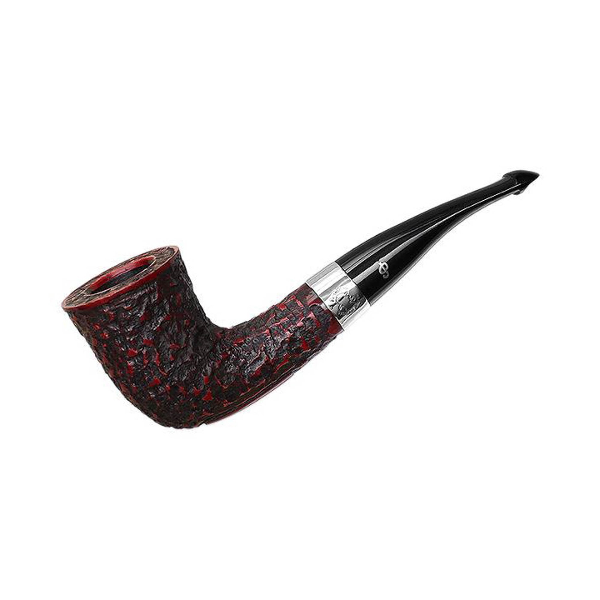 Peterson Sherlock Holmes
  Rusticated Mycroft 9mm. Filtreli Vulcanite Saplı Pipo 205735