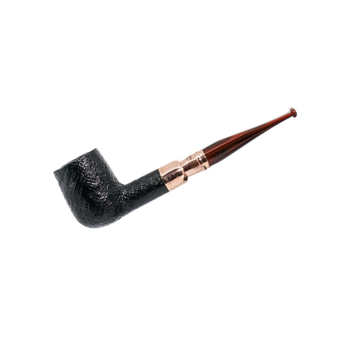 Peterson Christmas 2024 Copper Spigot Sandblasted X105 9mm. Filtreli Akrilik Saplı Pipo 205957