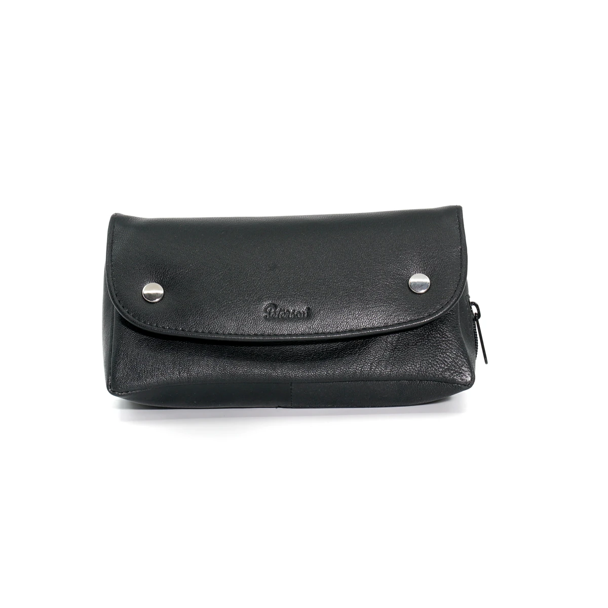 Peterson POU135 Siyah Deri Pipo Çantası 205994