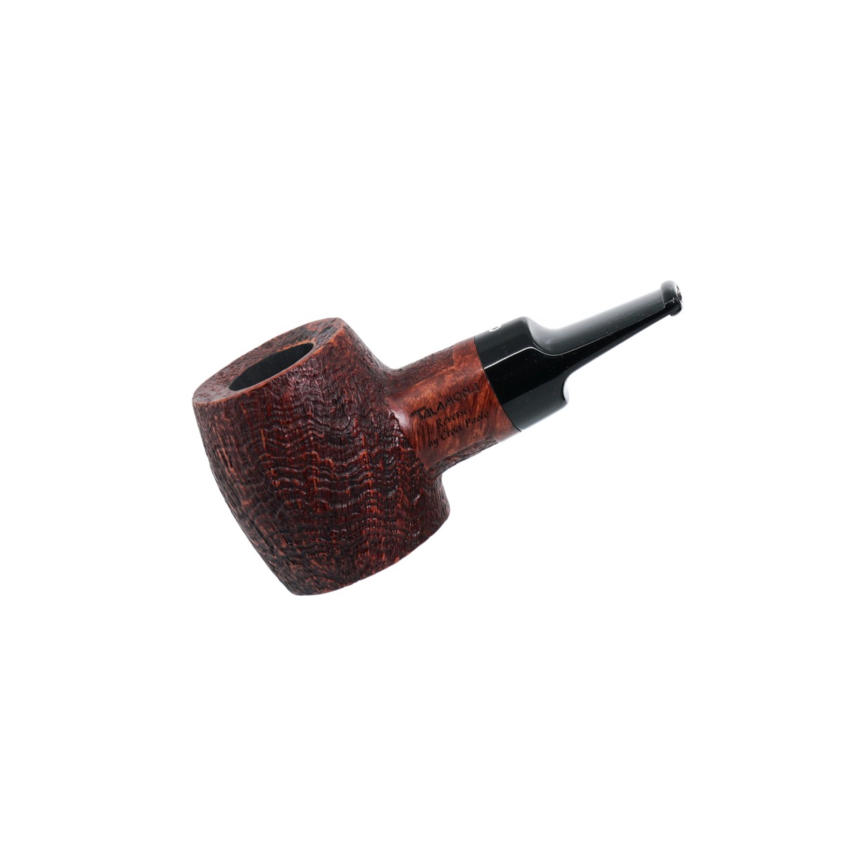 Talamona Reverse 9mm. Filtreli Akrilik Saplı Pipo 104070