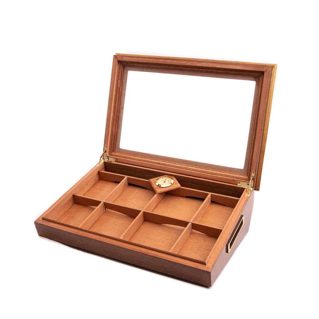 Falco Light Brown Wood Veneer
  Humidor 371318