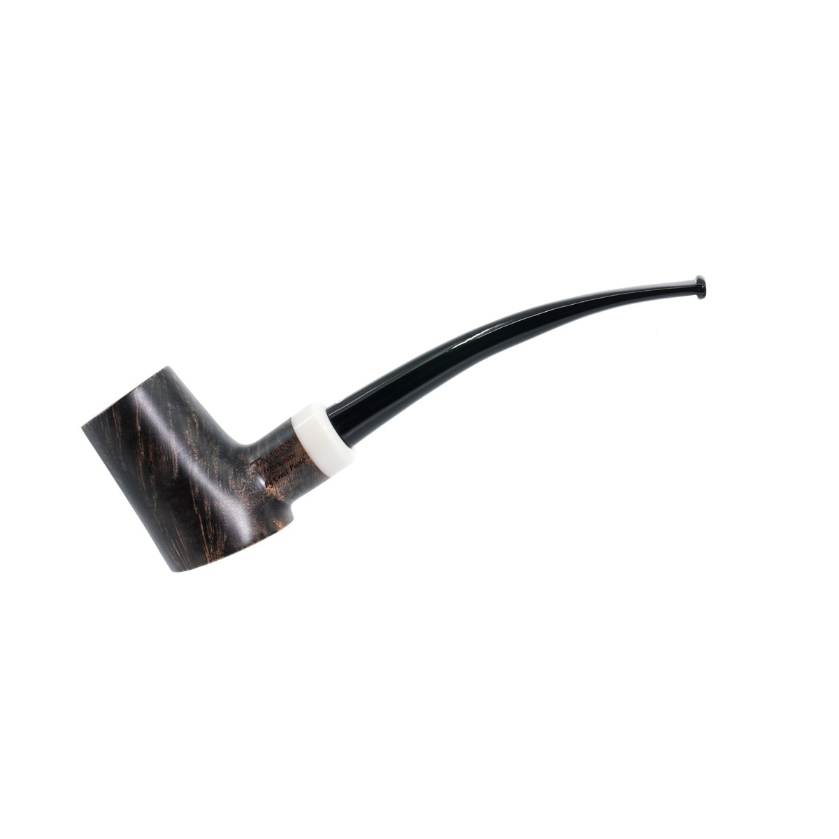 Talamona Mini Reverse 9mm. Filtreli Akrilik Saplı Pipo 104016
