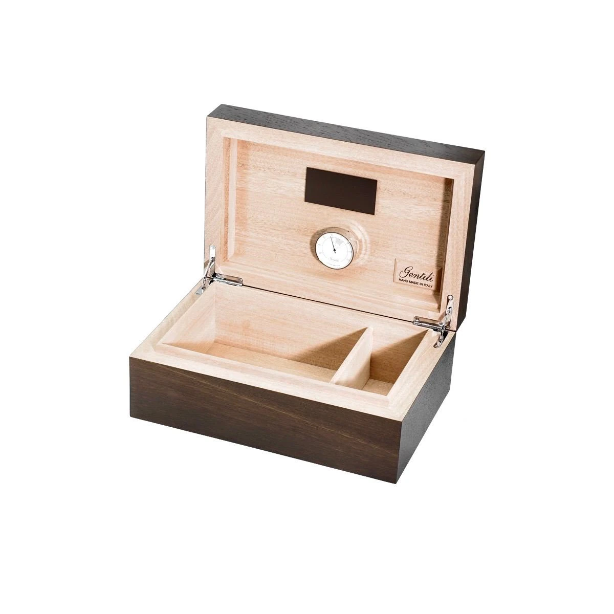 Gentili Emilio Kahverengi Ahşap Kaplama Humidor 373044