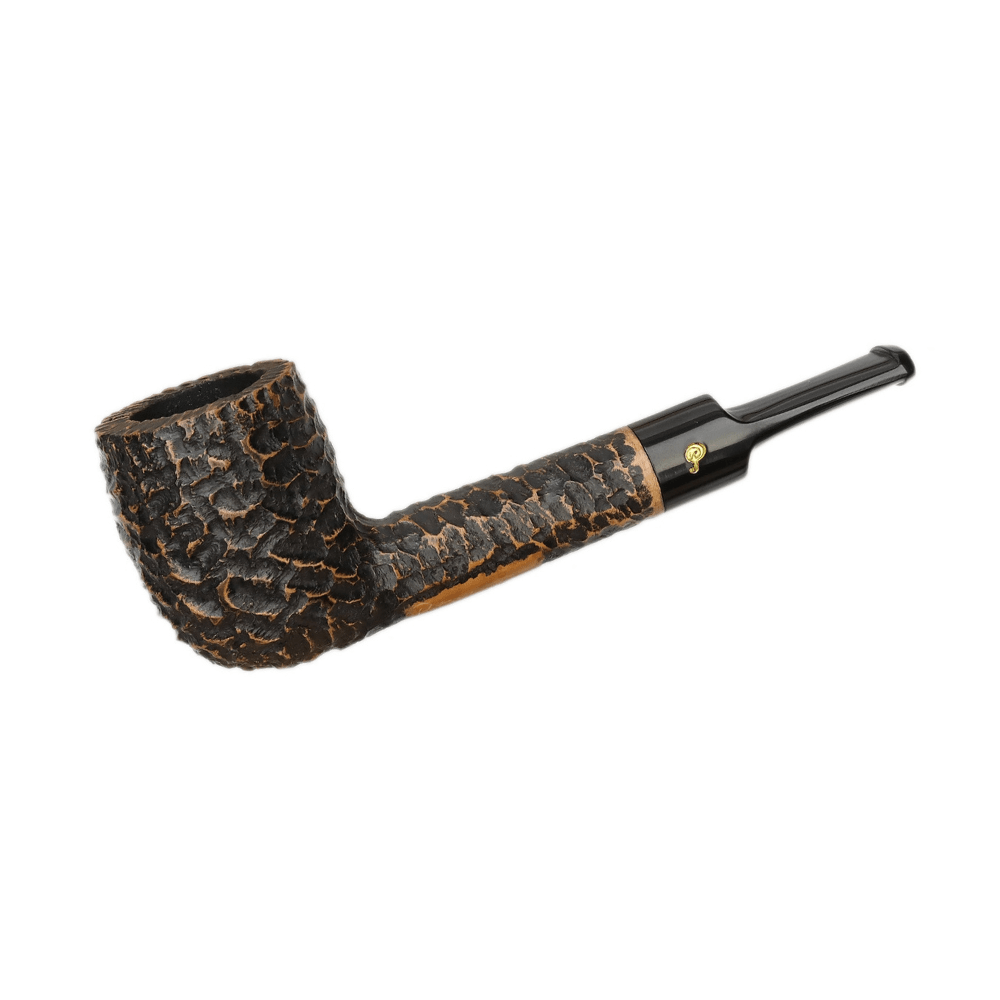 Peterson Aran Rusticated 53 9mm. Filtreli Vulcanite Saplı Pipo 206160