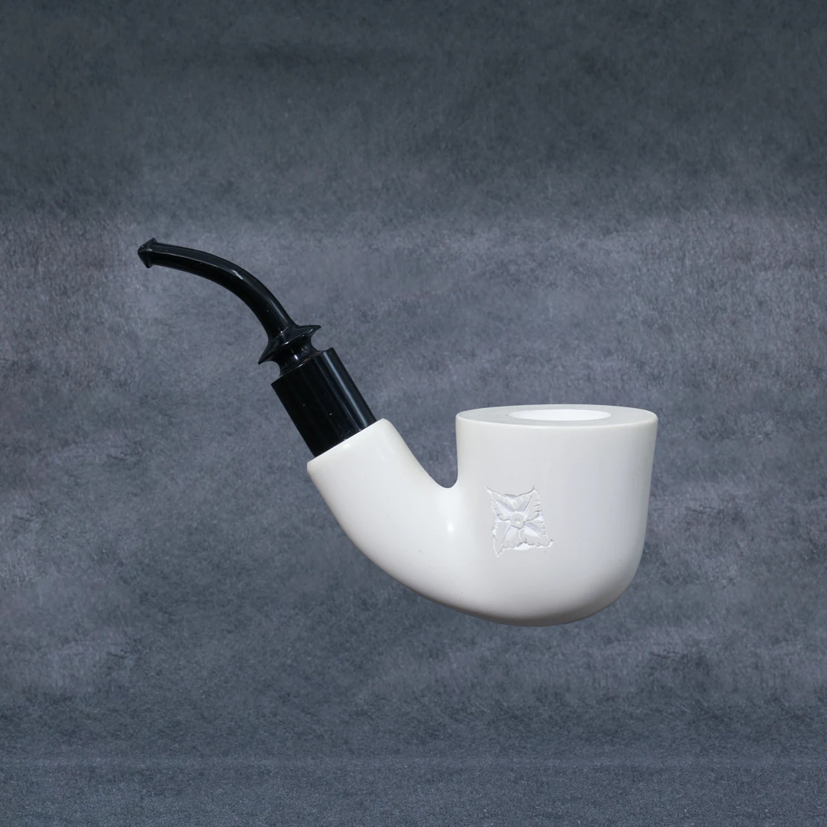 Yunar Lacrima 9mm. Filtreli Akrilik Saplı Lületaşı Pipo 10055M