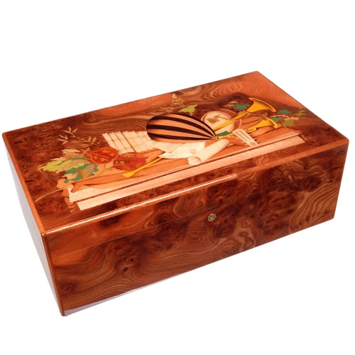 Gentili Emilio Natural Natürmort Kaplama Humidor 373023