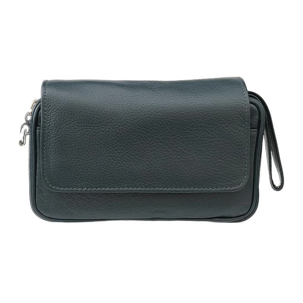 Peterson POU140 Lacivert Deri Pipo Çantası 205998