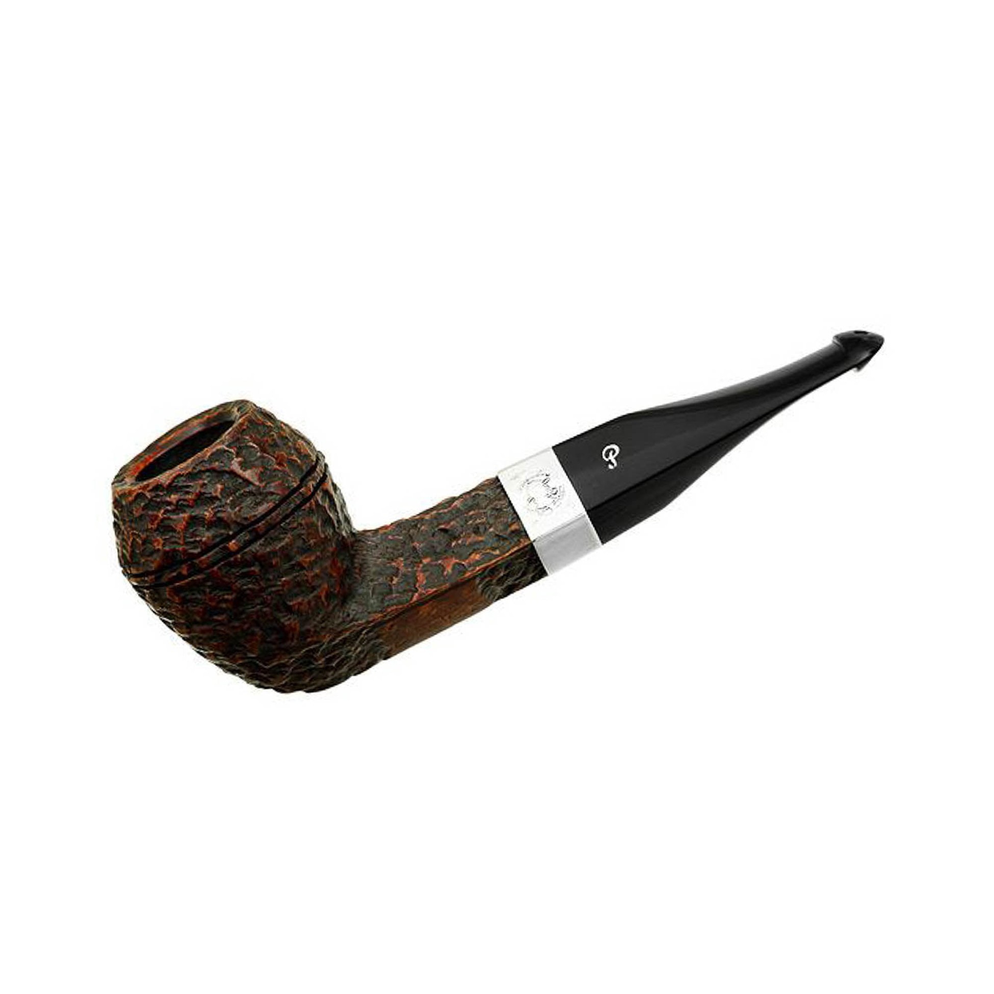 Peterson Sherlock Holmes
  Rusticated Baker Street 9mm. Filtreli Vulcanite Saplı Pipo 205715