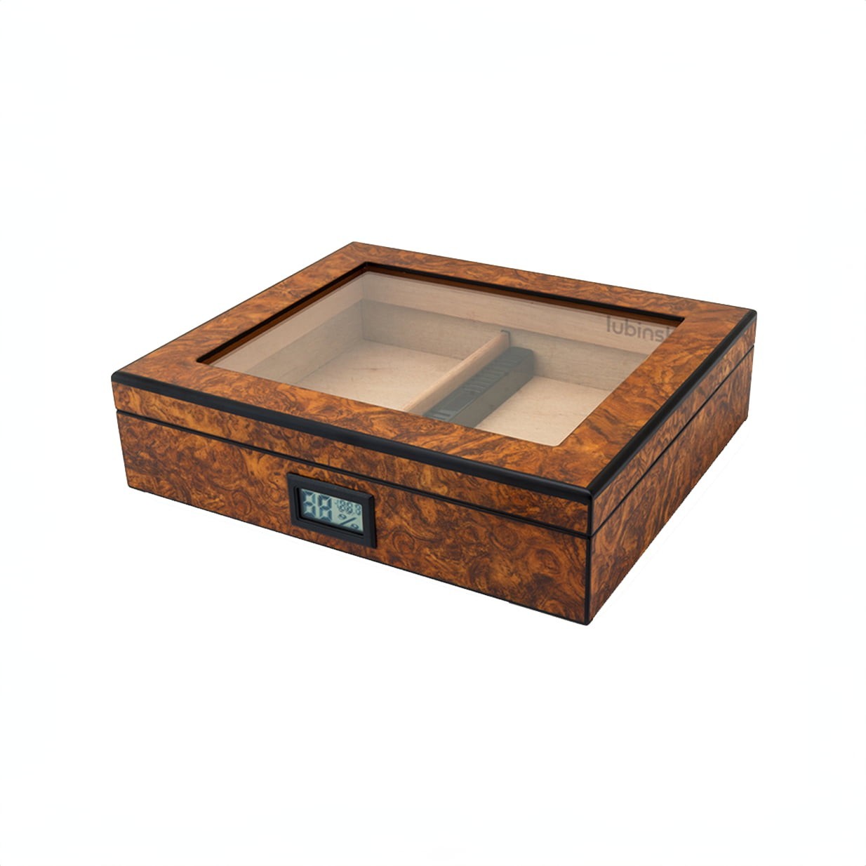 Lubinski Kahve Kağıt Kaplama  Humidor 4557AT