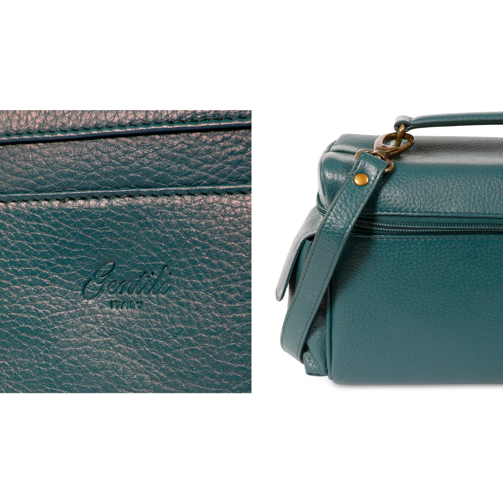 Gentili Emilio Yeşil Deri İspanyol Sediri Humidor 373028