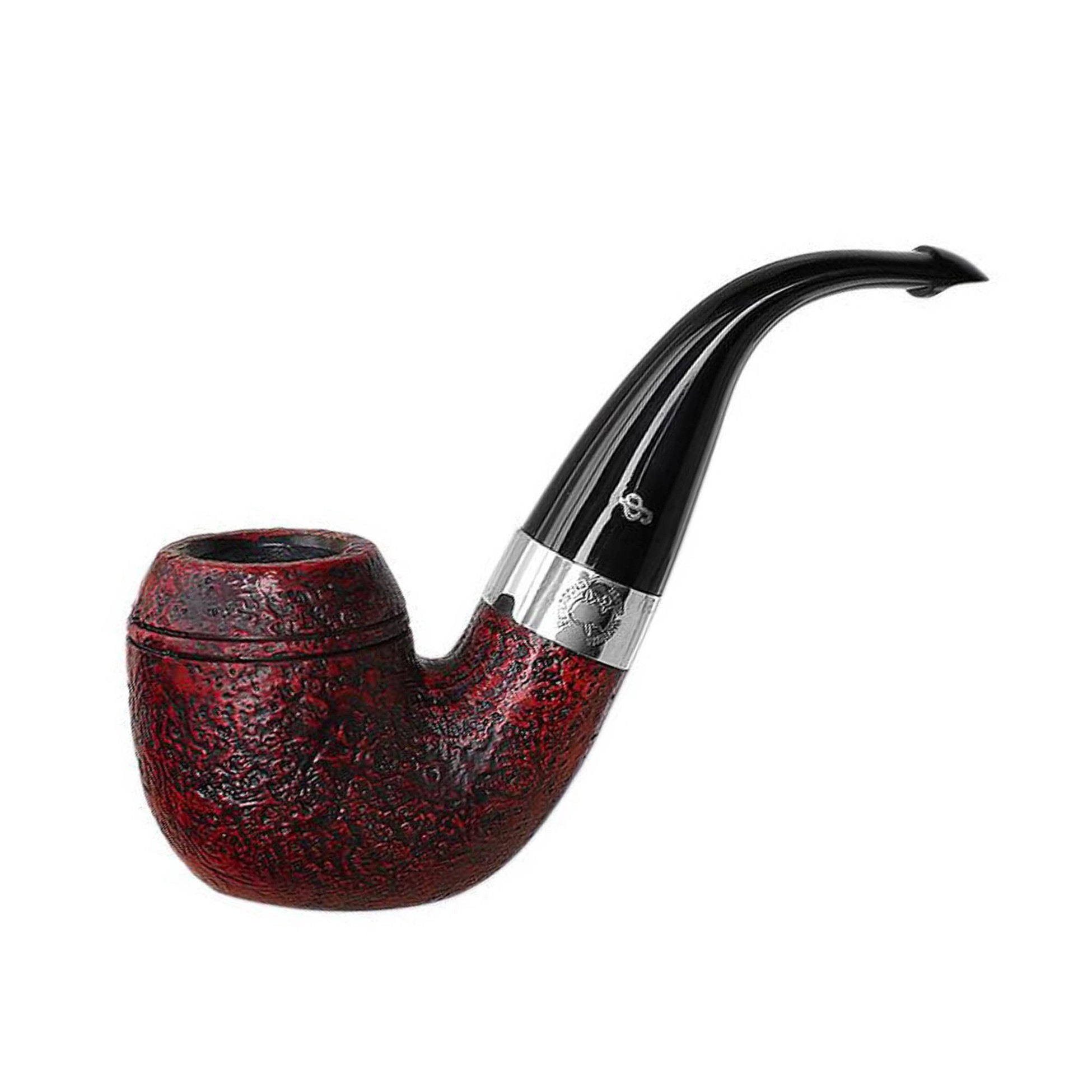 Peterson Sherlock Holmes
  Sandblasted Baskerville 9mm. Filtreli Vulcanite Saplı Pipo 205705