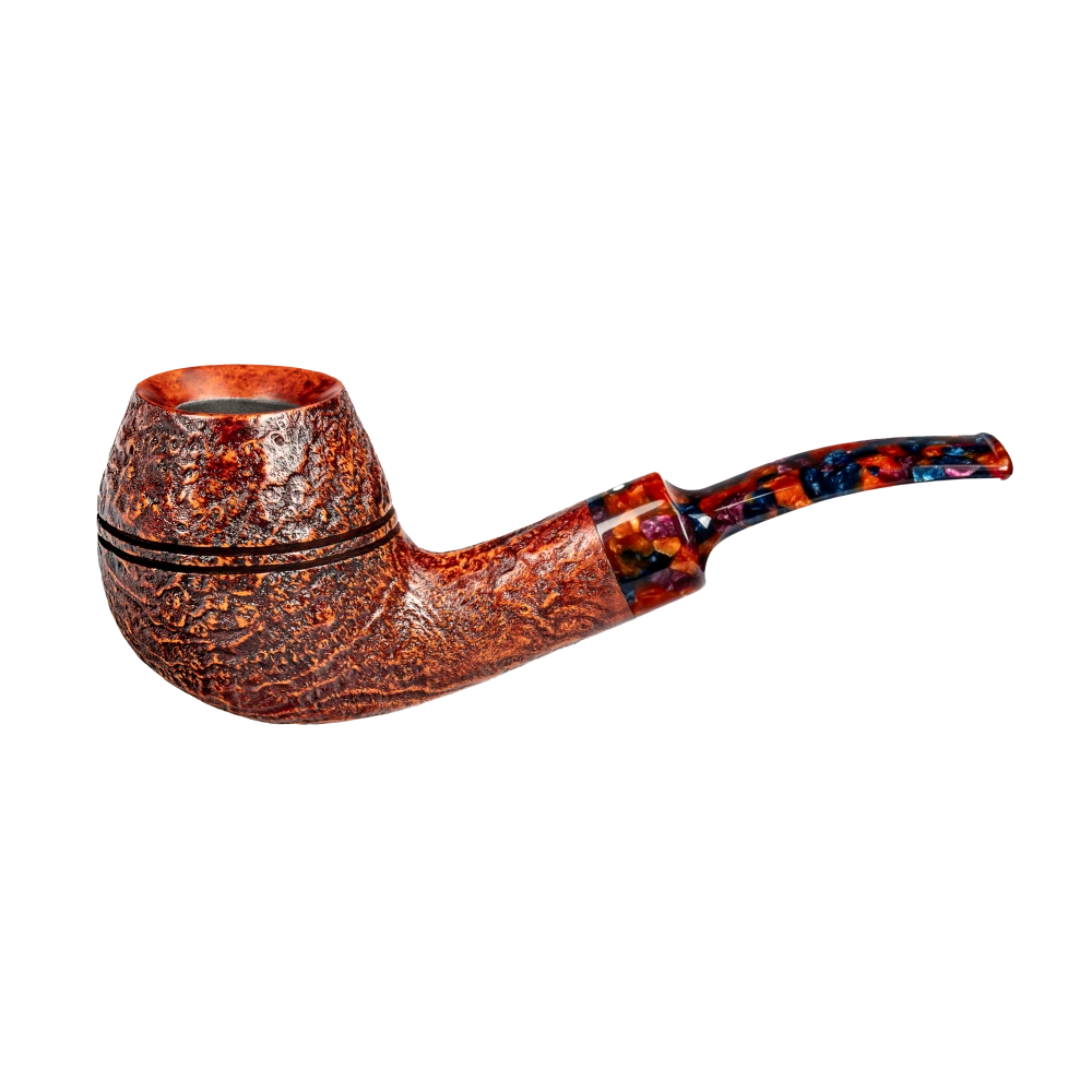 Vauen Harlekin HK546 9mm. Filtreli Akrilik Saplı Pipo