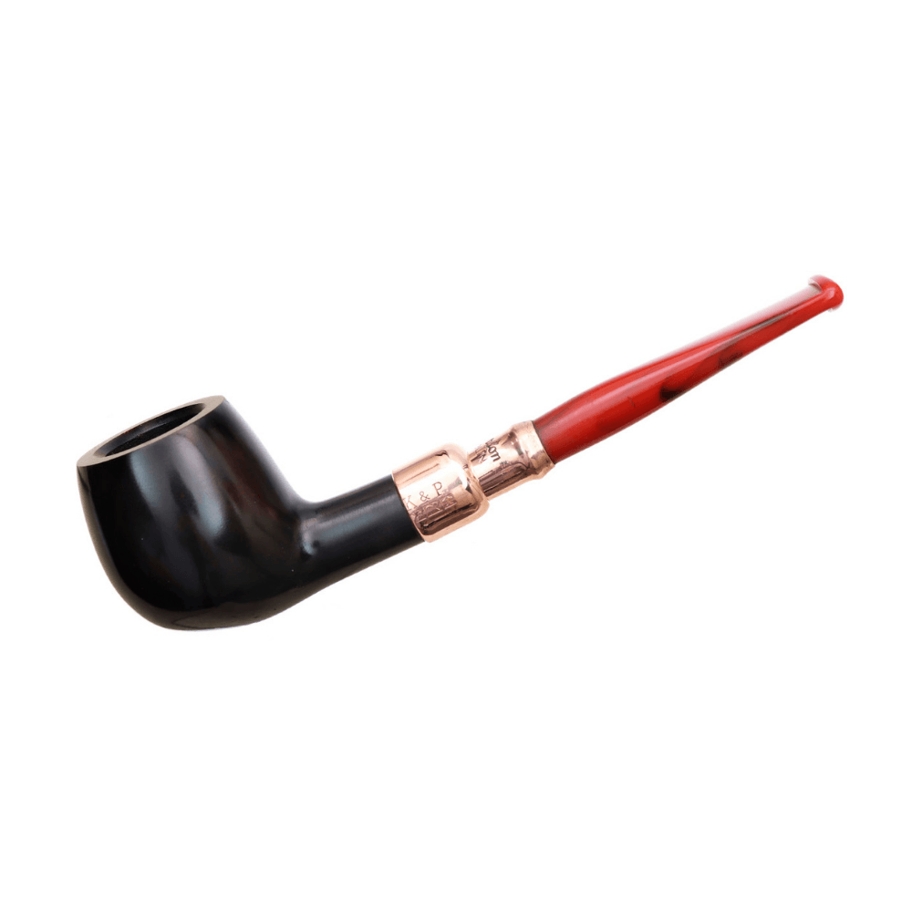 Peterson Christmas 2024 Copper Spigot Ebony 86 Filtresiz Akrilik Saplı Pipo 206281