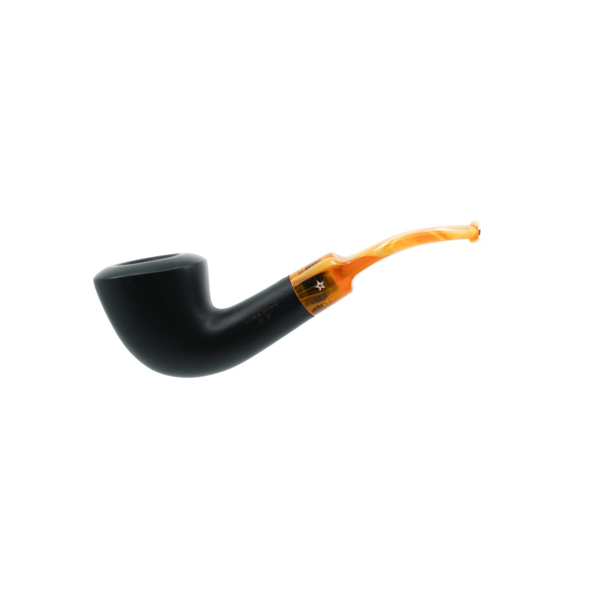 Şahin Sarı Yıldız Mod-62 9mm. Filtreli Akrilik Saplı Pipo 247810