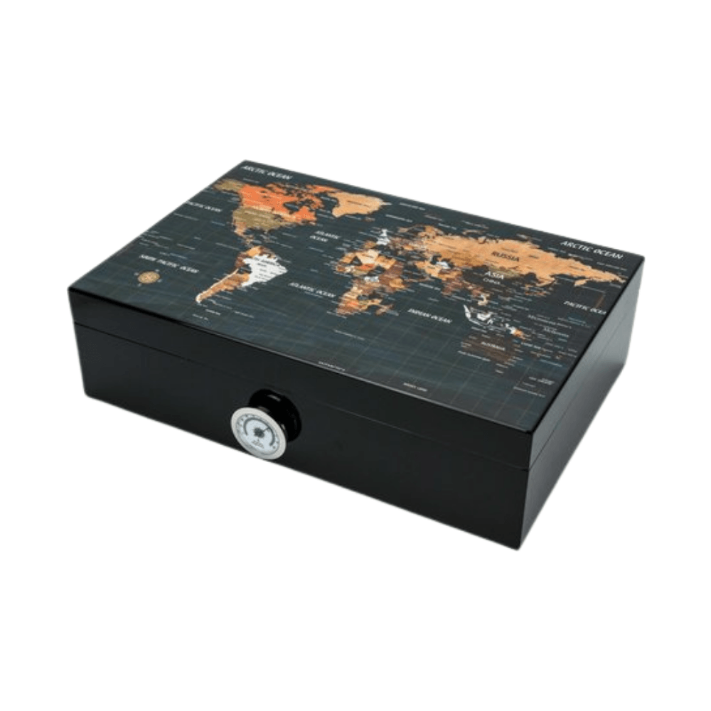 Hauser Siyah Baskı Humidor 562332