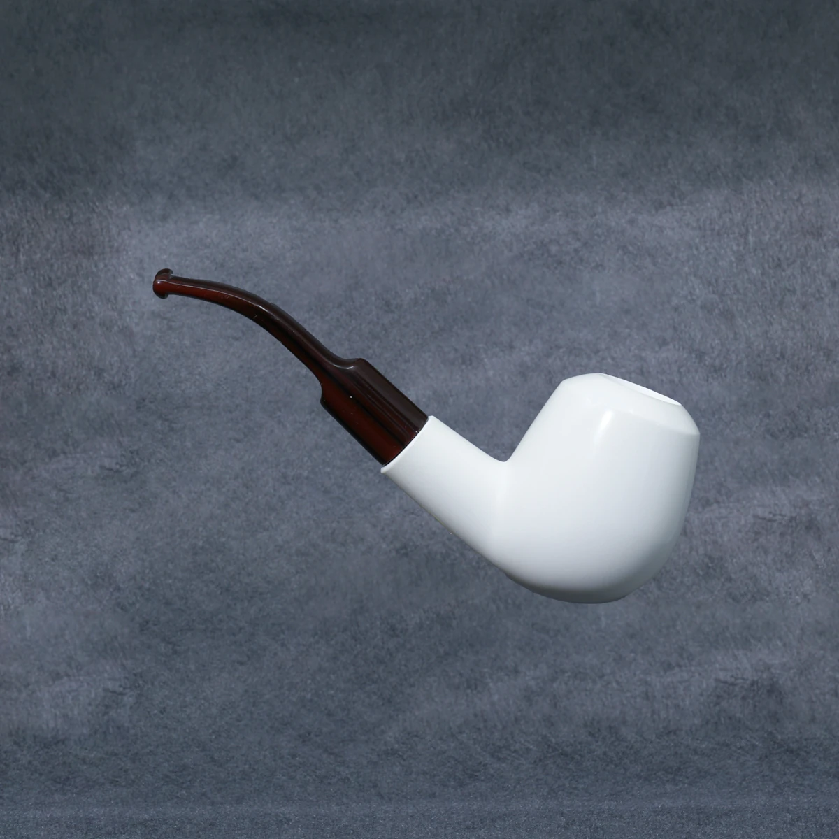 Yunar Perla 9mm. Filtreli Akrilik Saplı Lületaşı Pipo 11040M