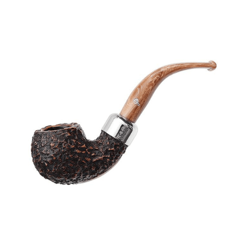 Peterson Derry Rusticated 3 9mm. Filtreli Akrilik Saplı Pipo