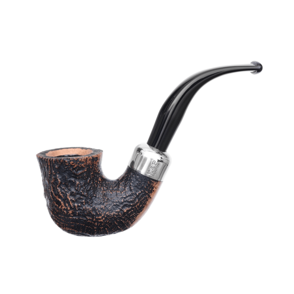 Peterson Arklow Sandblasted 5 9mm. Filtreli Akrilik Saplı Pipo 206131