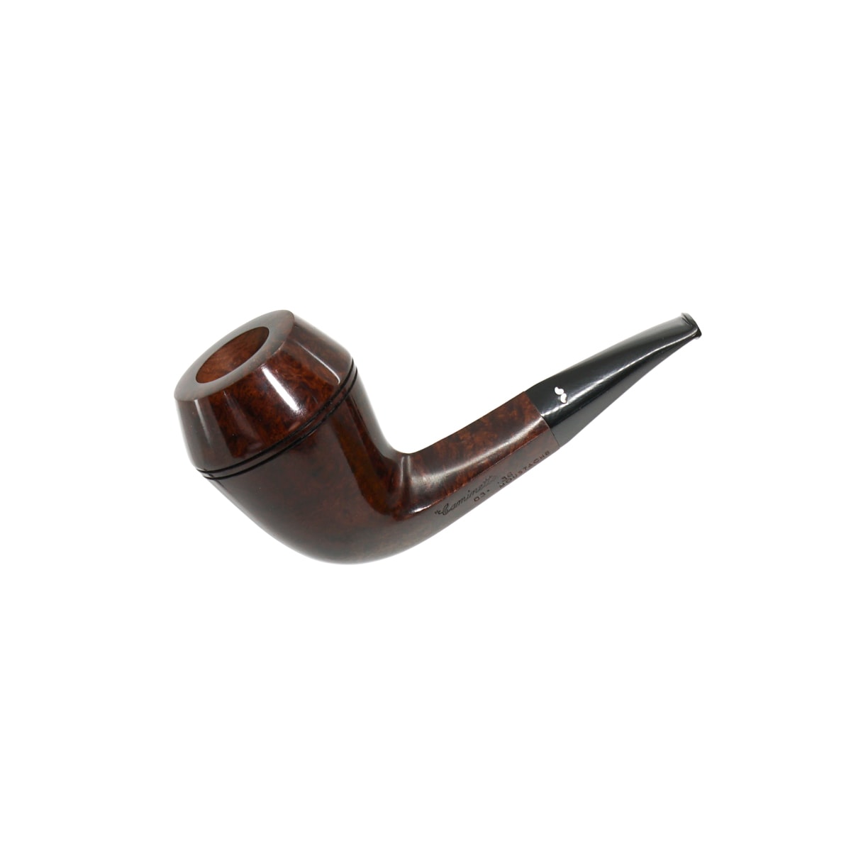 Caminetto Fatta A Mano Moustache 0336 Filtresiz Akrilik Saplı Pipo 203645
