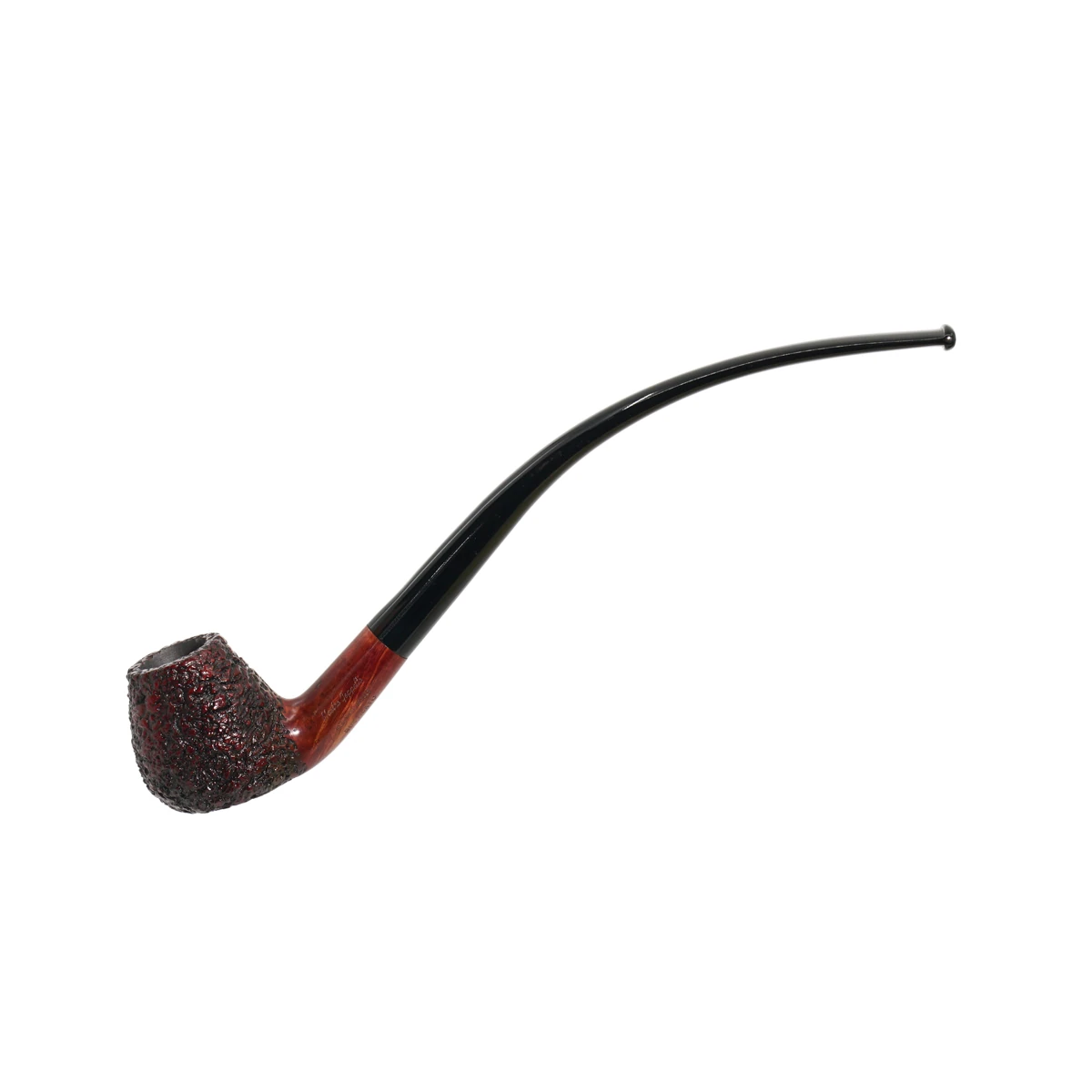 Mastro Geppetto Rusticato 9mm. Filtreli Akrilik Saplı Pipo 431350