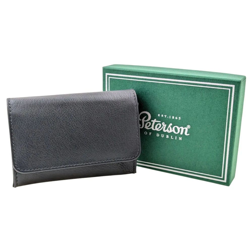 Peterson POU146 Lacivert Deri Pipo Tütün Kesesi 116000