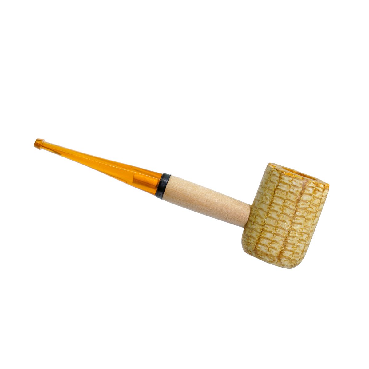 Missouri Meerschaum Filtresiz Akrilik Saplı Pipo 401003