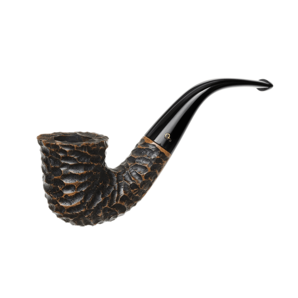 Peterson Aran Rusticated 5 9mm. Filtreli Vulcanite Saplı Pipo 206163