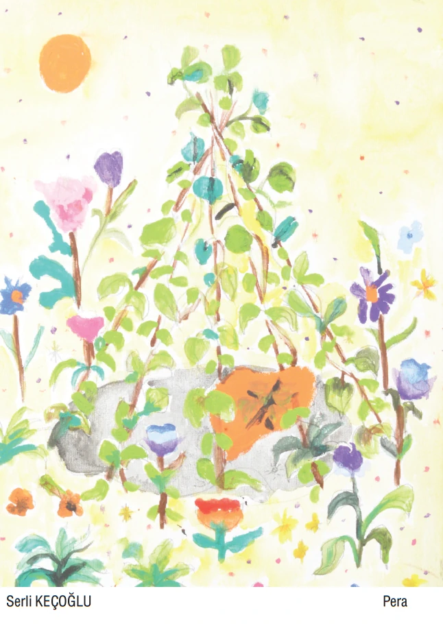 Benim hayalim; tüm çocukları çiçeklerle çevrili sihirli bir çemberde güvende ve huzurlu  olmalarını sağlamak.