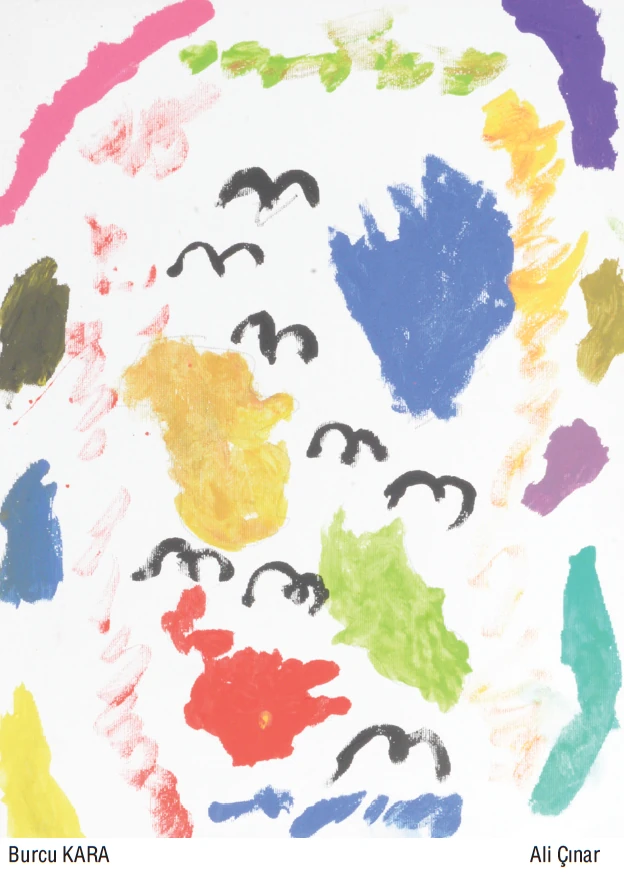 Benim hayalim; renkleri karıştırarak başka bir sanat elde etmek.