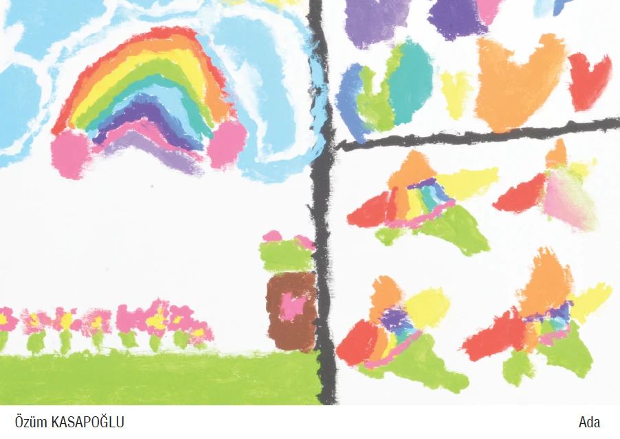 Benim hayalim; dünyayı sevgi kaplasın.