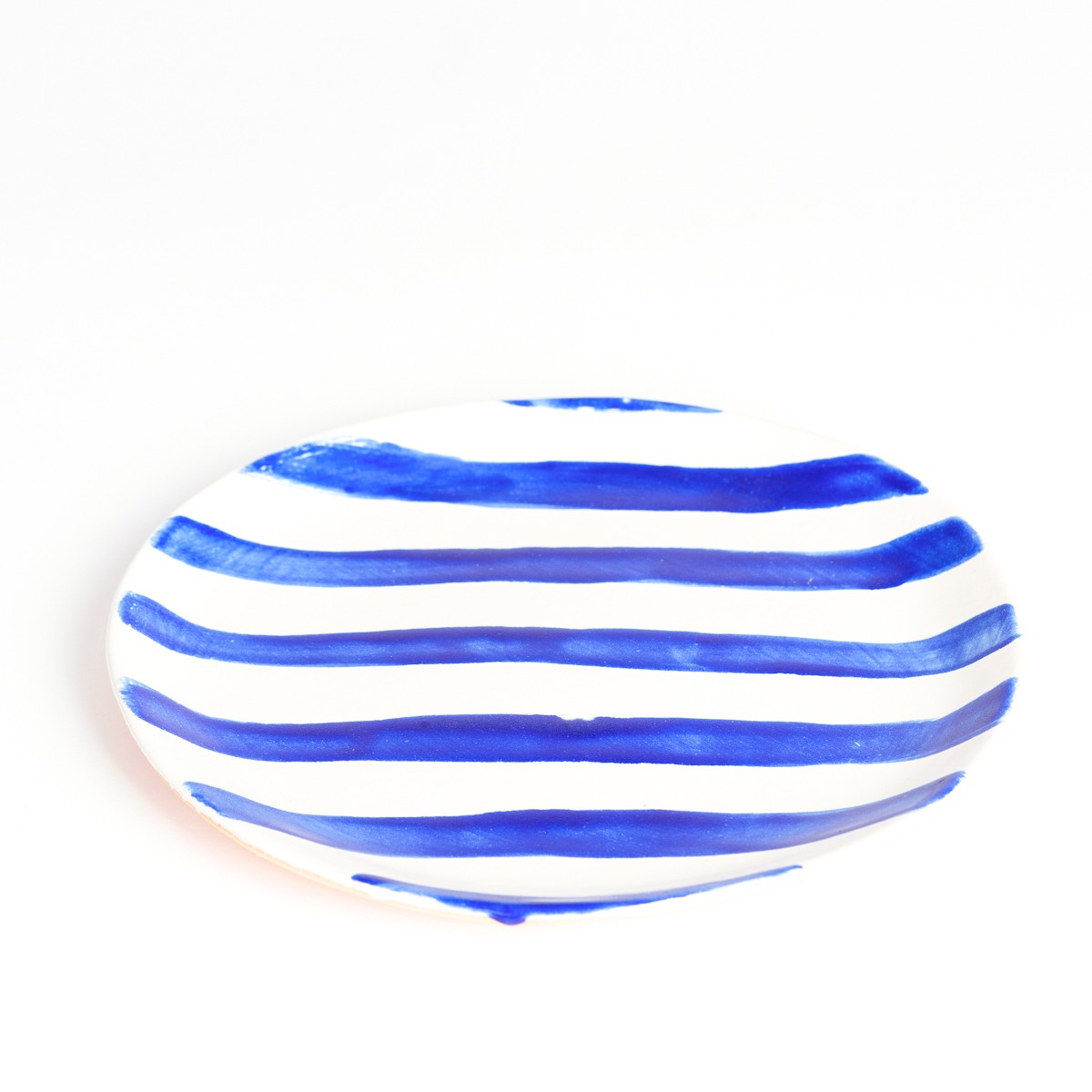 Tülin Bozüyük Striped Seramik Tabak