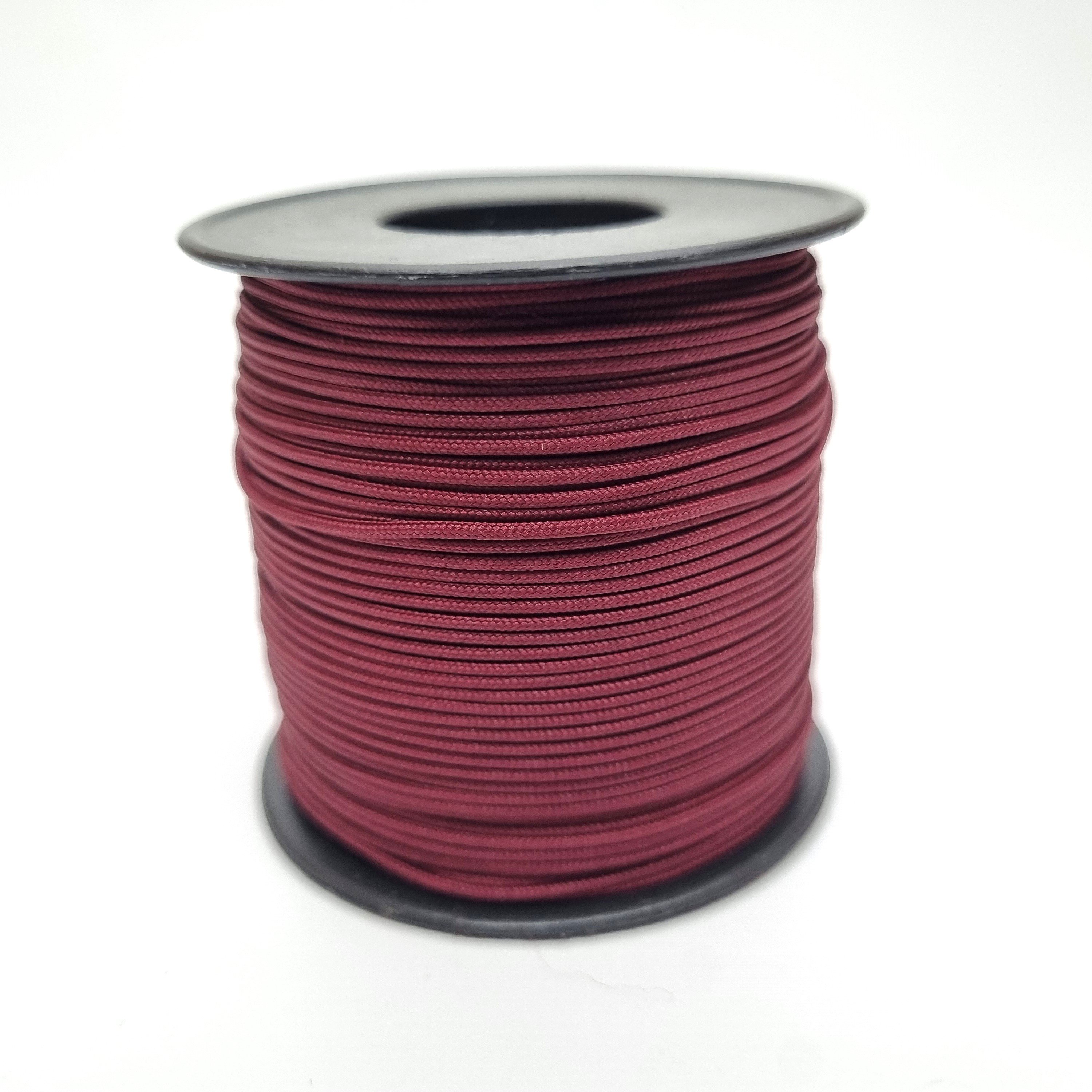 1 mm Bordo Renk Yerli İp (100 mt)