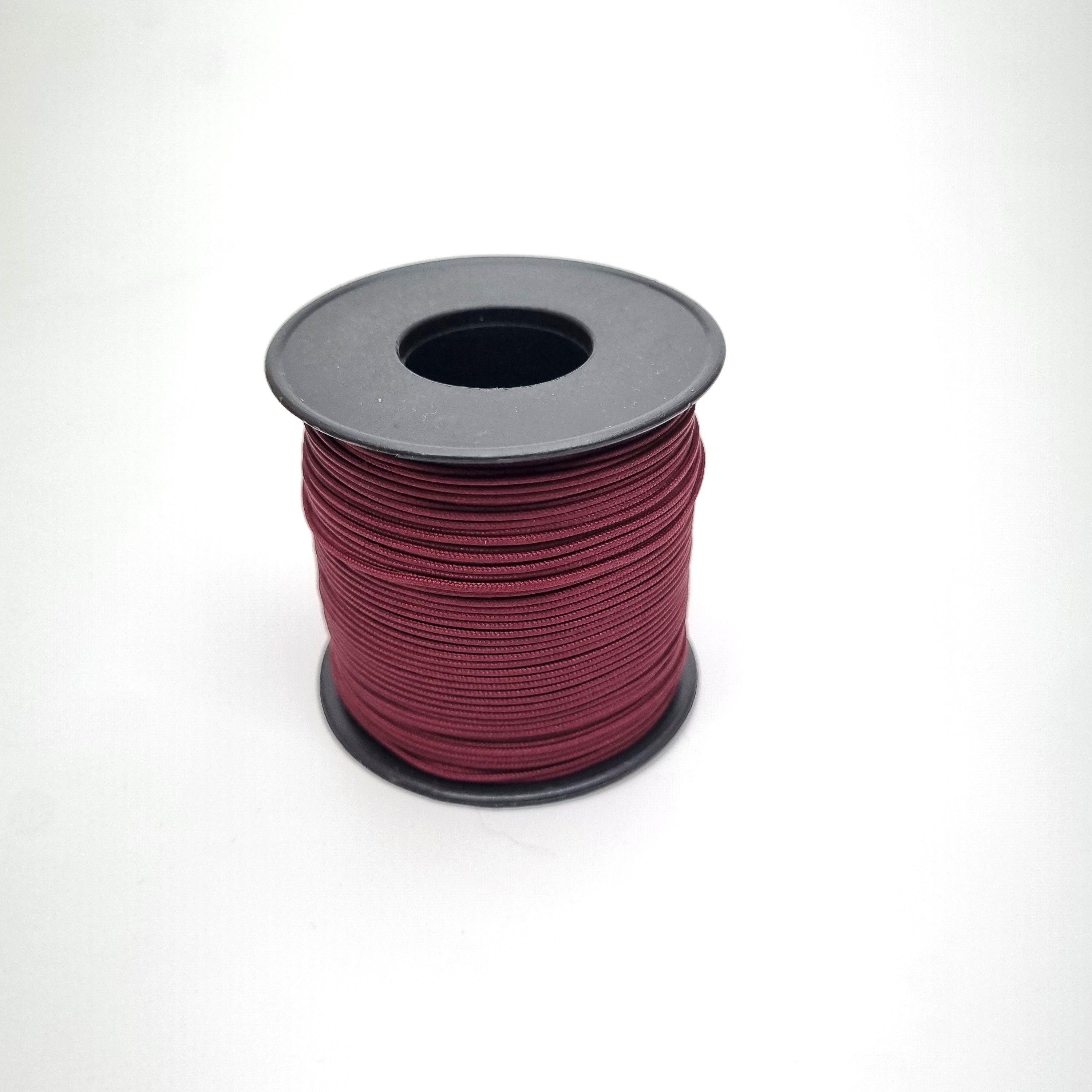 1 mm Bordo Renk Yerli İp (100 mt)