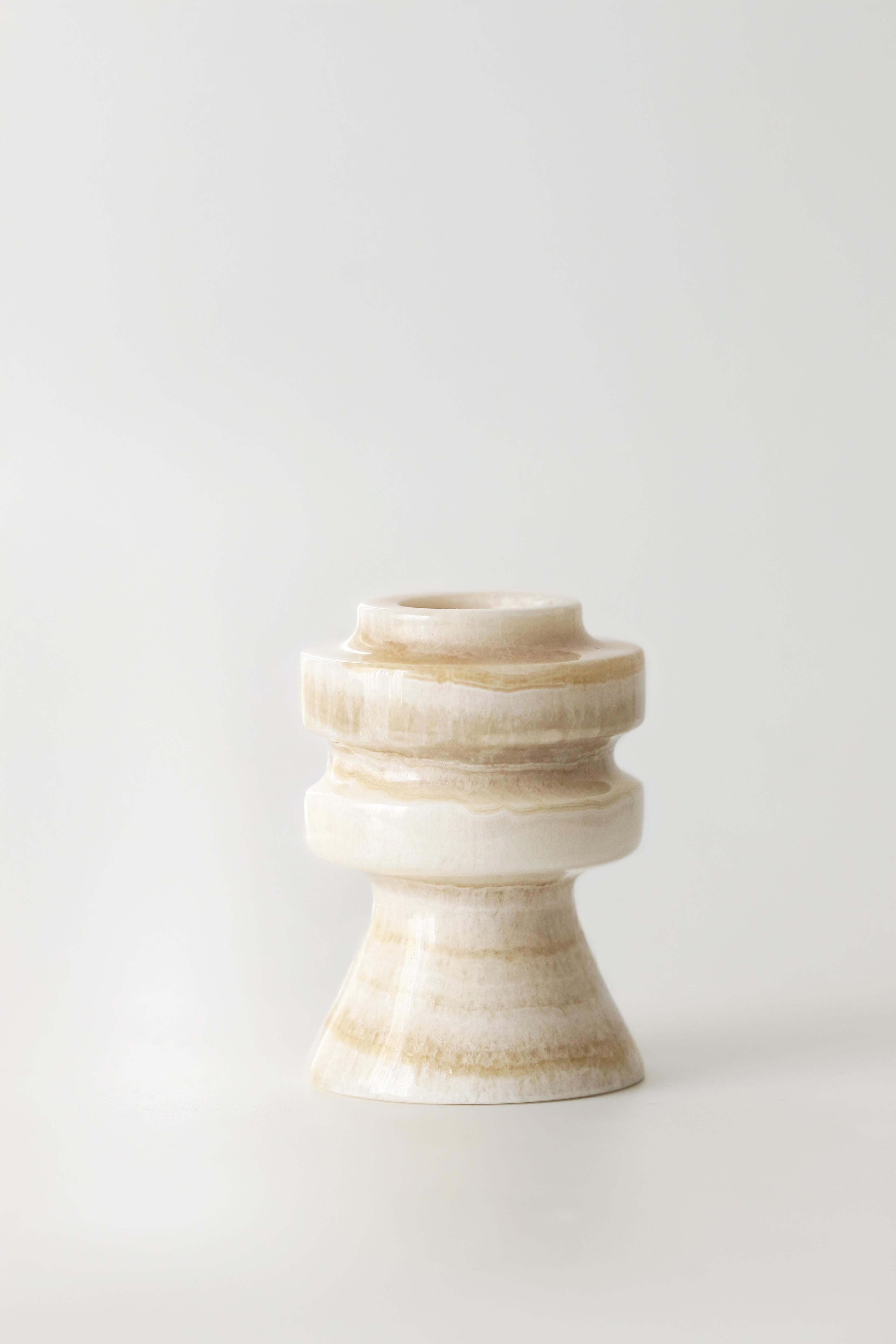 Petra Onyx Şamdan (2'li Set)