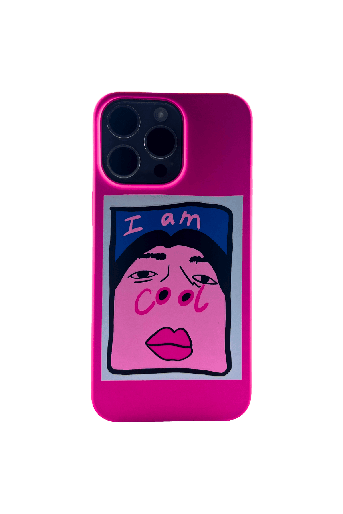 Be Cool Pembe İPhone Tasarım Kılıf 