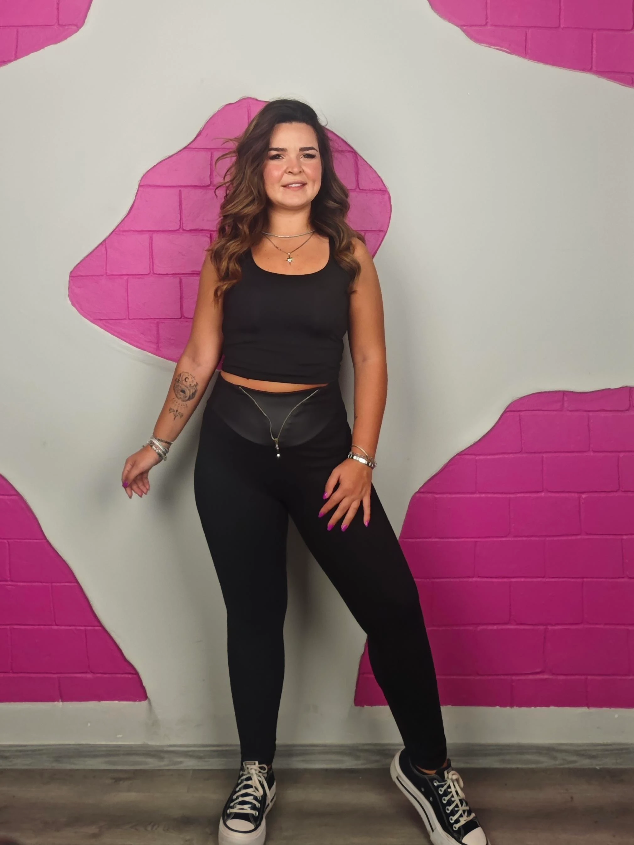 BÜYÜK BEDEN FERMUAR DETAYLI TAYT