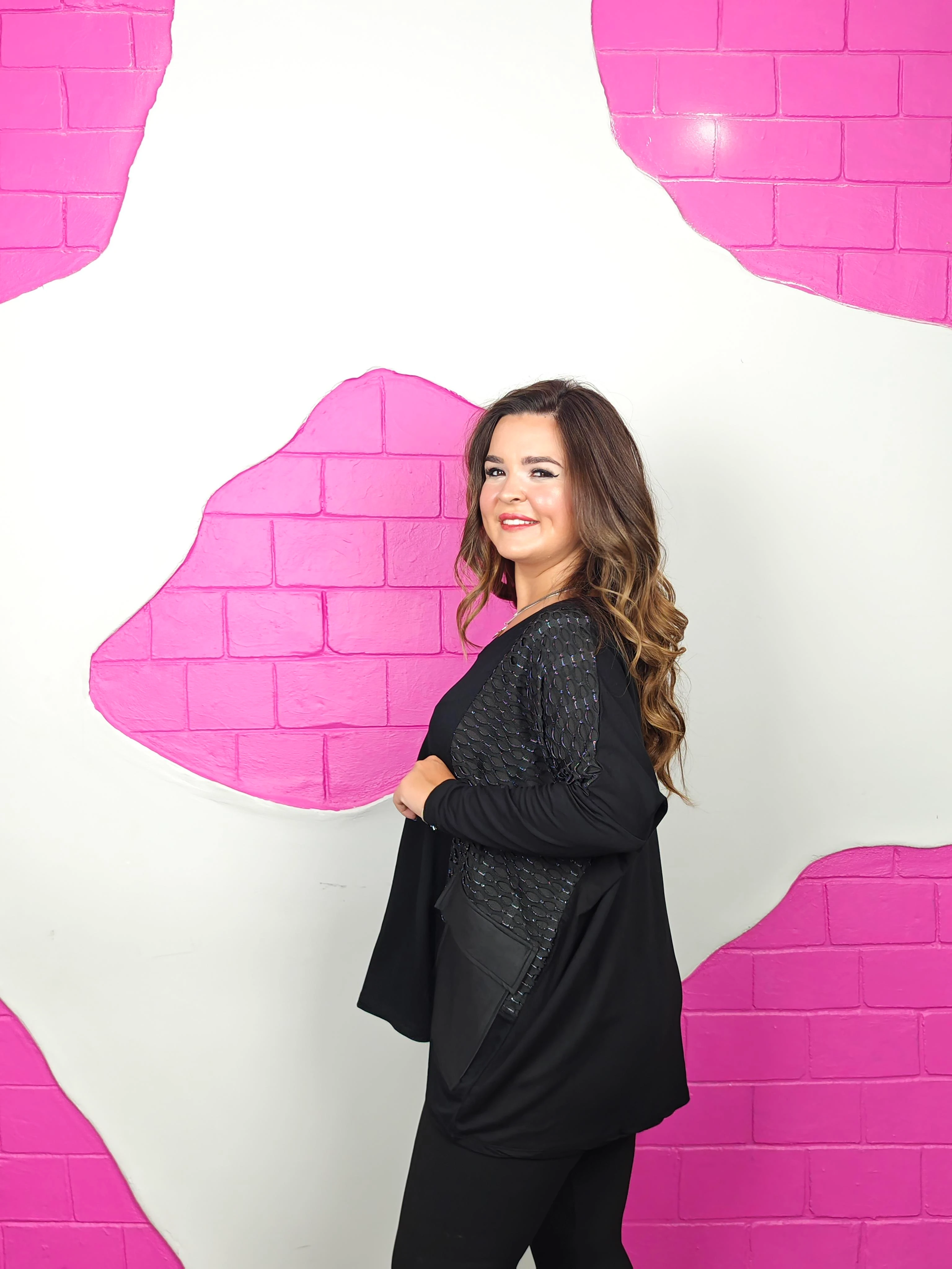 BÜYÜK BEDEN CEBİ FİLE DETAY BLUZ