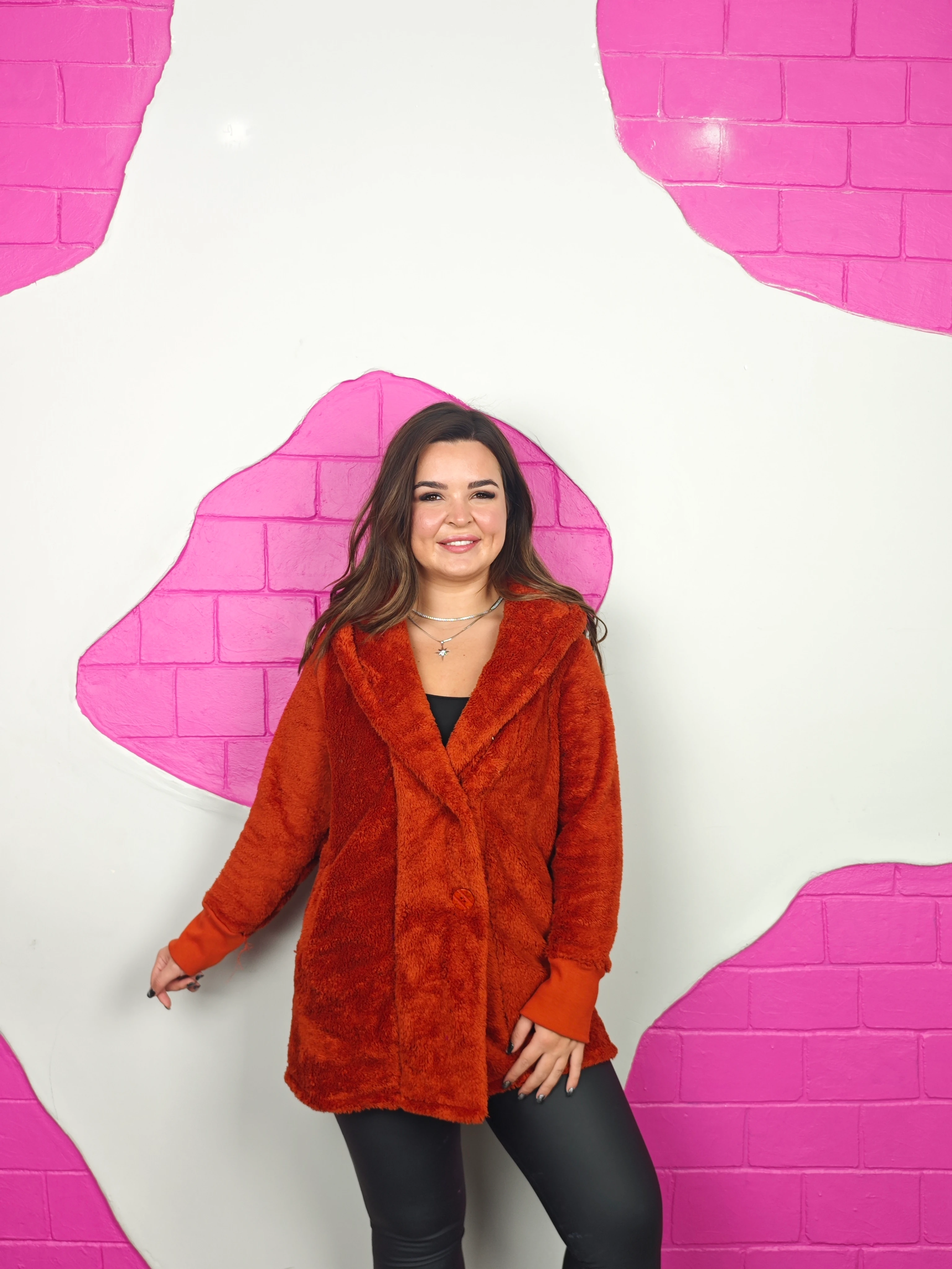 BÜYÜK BEDEN PELUŞ CEKET