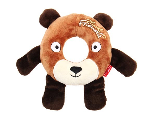 Plush Friendz Simit Ayı Oyuncak Sesli Peluş