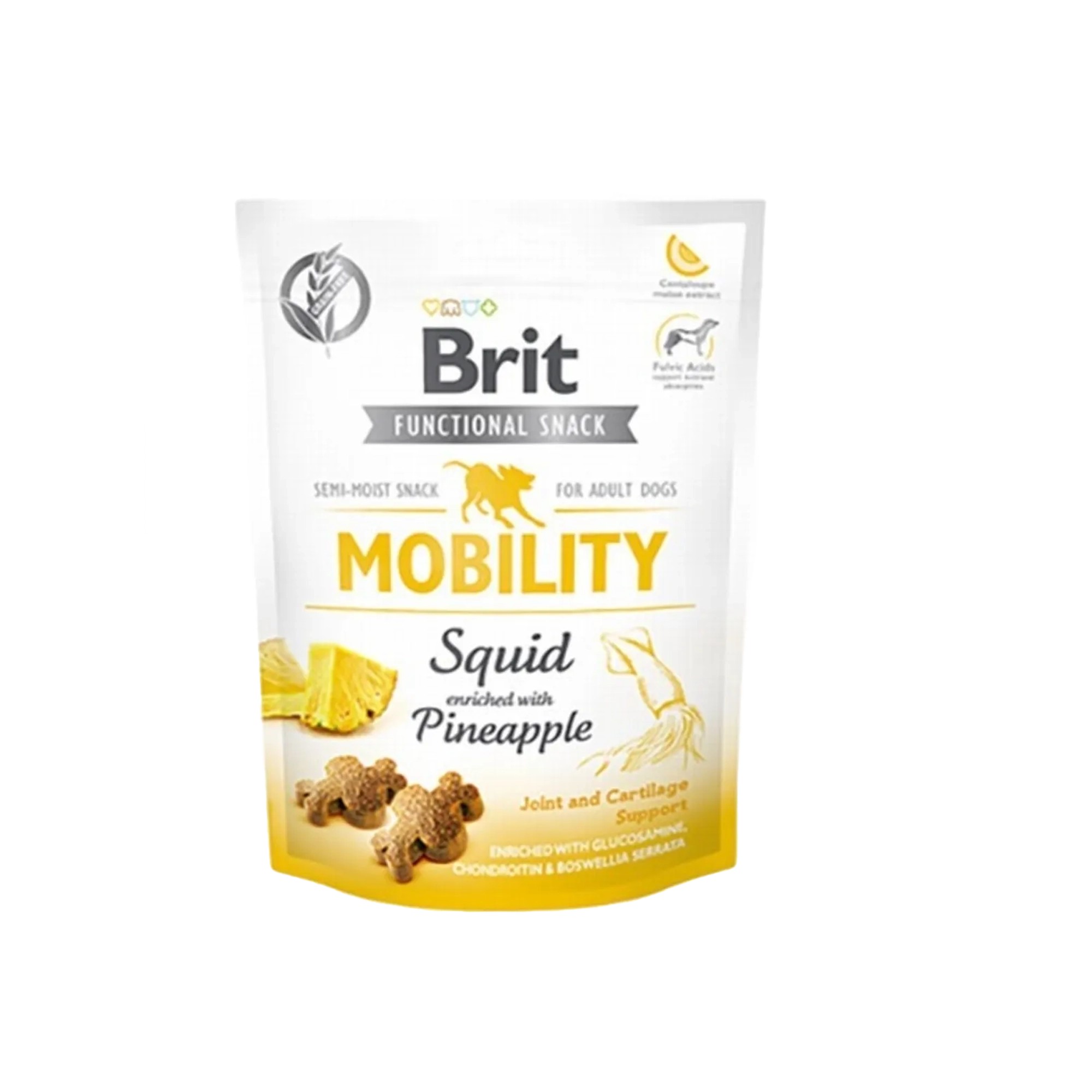 Brit Mobility Ananas ve Kalamarlı Köpek Ödülü 150gr